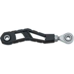Kuryakyn 3571 Motorcycle Component: Riot Shift Linkage for 2006-17 Harley-Davidson Dyna Motorcycles with Mid Controls, Satin Black