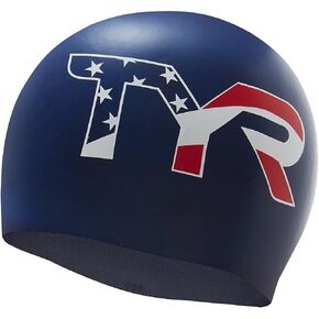TYR Swim Cap, NAVY