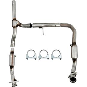 LoftMarte Left Right Catalytic Converter Compatible with For-d F150 5.4L V8 2004-2008 Direct Fit Stainless Steel in Saudi Arabia