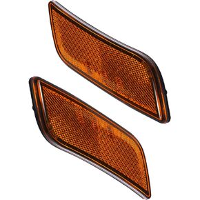 EVERESTHD 2PCS Front Fender Turn Signal Lights LED Side Indicator Lamp Fit for Peterbilt 579 2013-up, Peterbilt 587 2011-2018 Driver & Passenger Side P54-6147, P54-6147R