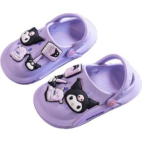 Many Rainbows Kuromi Clogs Slip on Water Shoes Casual Summer for Girls Kids Children