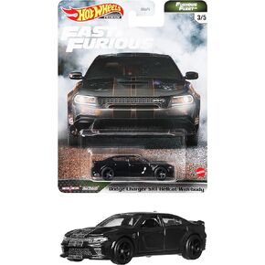 Hot Wheels Fast & Furious Collection of 1:64 Scale Vehicles from The Fast Film Franchise, Modern & Classic Cars, Great Gift for Collectors & Fans of The Movies