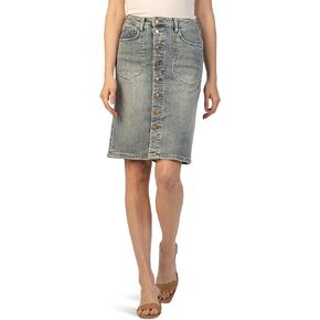 KUT from the Kloth Women's Rose Skirt Button Front Portchop Pocket