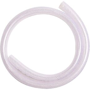 1-1/2" ID x 1-13/16" OD Soft Braided PVC Tubing, Clear Flexible PVC Tube Vinyl Hose Water Oil Winter antifreeze & Soft for Four Seasons (3.3Ft length)