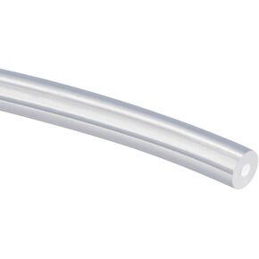 uxcell Silicone Tubing 1/16"(1.6mm) ID x 3/16"(4.8mm) OD 6.6ft(2m) Silicone Rubber Tube Air Hose Pipe for Pump Transfer Clear