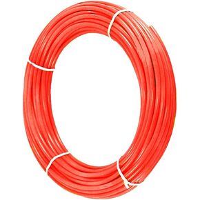 Neo-Pure - 1/2" OD LLDPE Polyethylene Tubing (3/8" ID) Pneumatic Hose Pipe Tubing Air Hose for Air Line Tubing or Fluid. (Black, 25, Foot)
