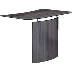 Safco Products MNBDGLLGS Medina Desk, Gray Steel Laminate