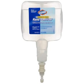 Clorox Commercial Solutions Hand Sanitizer Dispenser Refill, 1 L | Bleach-Free Liquid Hand Sanitizer Refill, 33.8 Fl Oz | Alcohol Based Hand Sanitizer Kills More Than 99.999% of Germs on Contact