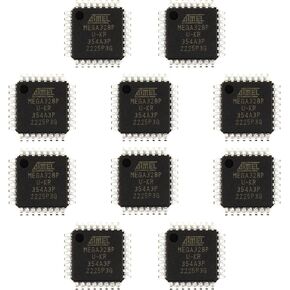 10pcs ATMEGA328P-AU QFP ATMEGA328-AU TQFP ATMEGA328P MEGA328-AU SMD IC Chip