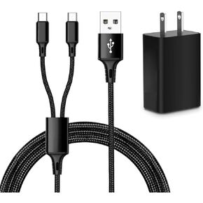 Boda Stroller Fan Charger, USB AC Adapter Charger Cord Compatible for AMACOOL/SkyGenius/snawowo/WiHoo/GUSGU/Koonie Stroller Fan