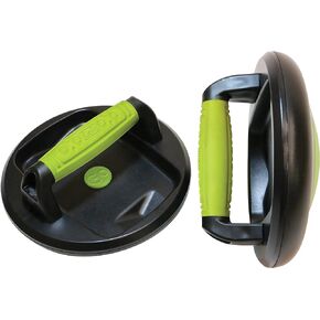 GoFit Pivoting Push Up Pods - Portable System Black Large