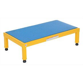 Vestil AHT-H-1924 Adjustable Work-Mate Stand with Ergo-Matting Deck, Steel, 24" Length x 19" Width Deck, 500-lb. Capacity, 10-1/2" – 16-1/2" Height Range