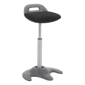 Learniture Sit-to-Stand Active Motion Perch Stool, Black LNT-NES3021BK-SO