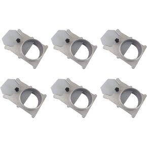 Taytools 465388 Set of 6 each 4" OD Blast Gates Self Cleaning No Clog Aluminum for Dust Collection System