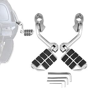 KEMIMOTO Highway Pegs, 1 1/4-Inch for Electra Glide Road King Street Glide Engine Guard Bar Foot Rests