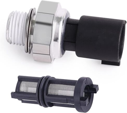 12673134 917143 926041 JCCGLOBAL Engine Oil Pressure Sensor switch sending unit with screen filter compatible with GM Chevy Avalanche Camaro Express Impala Tahoe GMC Buick Cadillac Hummer Pontiac Saab in Saudi Arabia