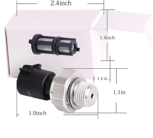 12673134 917143 926041 JCCGLOBAL Engine Oil Pressure Sensor switch sending unit with screen filter compatible with GM Chevy Avalanche Camaro Express Impala Tahoe GMC Buick Cadillac Hummer Pontiac Saab in Saudi Arabia