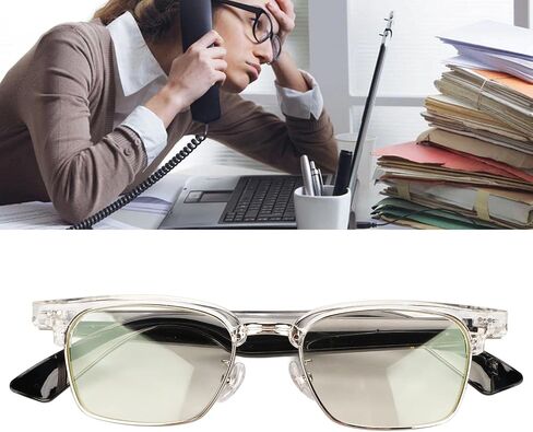 نظارات بلوتوث ذكية، نظارات صوتية لاسلكية للرجال والنساء، مكبر صوت مفتوح للأذن، صوت ستيريو هاي فاي، عدسة مضادة للزرقاء، لقراءة قيادة الألعاب in Kuwait