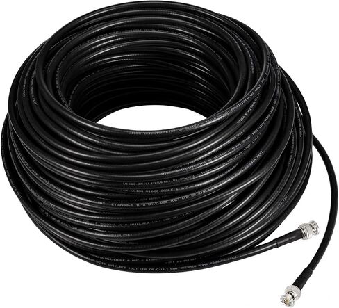 Superbat 3G 6G 12G SDI Cable 100ft Belden 1694A 75 Ohm BNC to BNC Cable | Long Precision SDI Cord for HD-SDI 3G-SDI 6G-SDI 4K Video Camera Wire CCTV Surveillance Systems ,High-Speed Transmission in Saudi Arabia