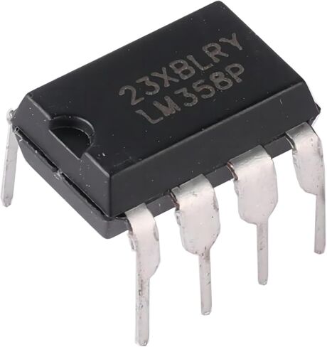 Csldmcml LM358P LM358 مضخم تشغيلي مزدوج IC Om-Amp DIP-8 (عبوة من 55 قطعة) in Kuwait