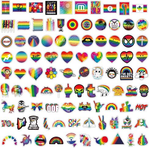 JULBEAR Football Stickers, 200PCS Water Bottle Stickers Non-Repeating Vinyl Holiday Party Stickers for Cards Scrapbooking Crafts Decorations Party Favors Gifts for Kids Teens Adults in Kuwait