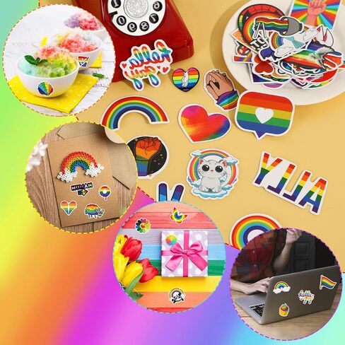 JULBEAR Football Stickers, 200PCS Water Bottle Stickers Non-Repeating Vinyl Holiday Party Stickers for Cards Scrapbooking Crafts Decorations Party Favors Gifts for Kids Teens Adults in Kuwait