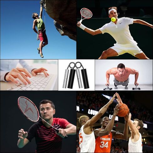 أداة تدريب قوة قبضة اليد من أوبليتور، 4 عبوات 50 رطل - 200 رطل، مقبض تمرين اليد، مقوي إصبع الساعد، غير قابل للانزلاق، مناسب لإعادة تأهيل اليد، تدريب قوة الإصبع، بناء العضلات، صالة الألعاب الرياضية المنزلية in Kuwait