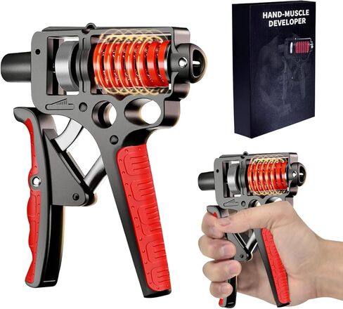 مدرب قوة القبضة، مقوي قبضة اليد - مقوي الساعد من إنسور، تمارين اليد الممتازة القابلة للتعديل لتدريب القوة، قابض اليد غير القابل للانزلاق in Kuwait