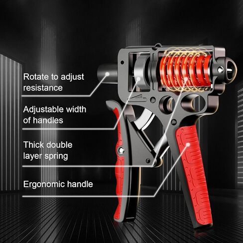 مدرب قوة القبضة، مقوي قبضة اليد - مقوي الساعد من إنسور، تمارين اليد الممتازة القابلة للتعديل لتدريب القوة، قابض اليد غير القابل للانزلاق in Kuwait