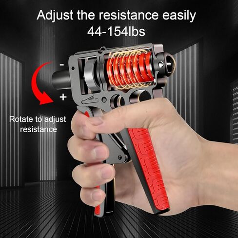مدرب قوة القبضة، مقوي قبضة اليد - مقوي الساعد من إنسور، تمارين اليد الممتازة القابلة للتعديل لتدريب القوة، قابض اليد غير القابل للانزلاق in Kuwait