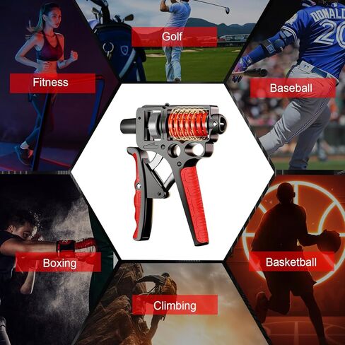 مدرب قوة القبضة، مقوي قبضة اليد - مقوي الساعد من إنسور، تمارين اليد الممتازة القابلة للتعديل لتدريب القوة، قابض اليد غير القابل للانزلاق in Kuwait