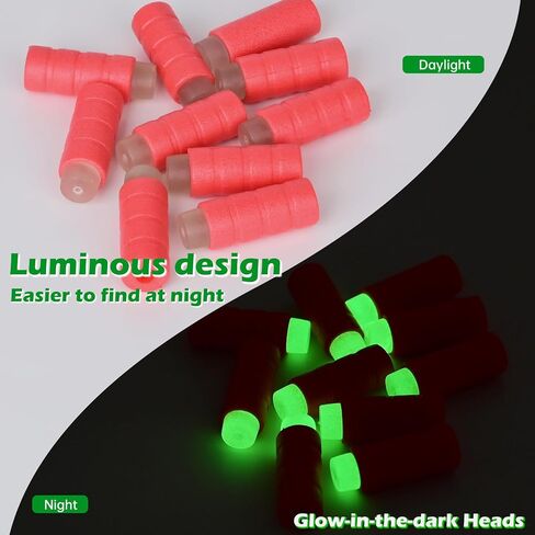 200pcs Half-Length Soft Darts Compatible with Dart Zone, Adventure, Nerf, Worker - for Foam Dart Blasters & Toy Guns Accurate Bamboo 1.2g 14+ in Saudi Arabia