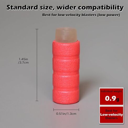200pcs Half-Length Soft Darts Compatible with Dart Zone, Adventure, Nerf, Worker - for Foam Dart Blasters & Toy Guns Accurate Bamboo 1.2g 14+ in Saudi Arabia