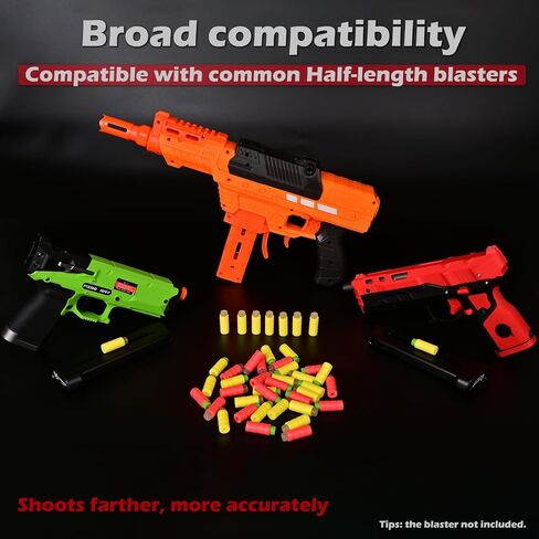 200pcs Half-Length Soft Darts Compatible with Dart Zone, Adventure, Nerf, Worker - for Foam Dart Blasters & Toy Guns Accurate Bamboo 1.2g 14+ in Saudi Arabia