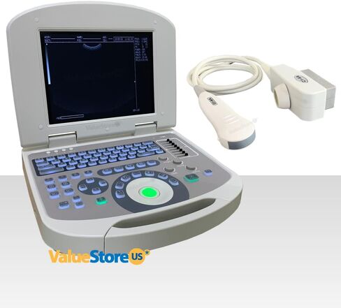 ماسح ضوئي محمول بالموجات فوق الصوتية للطب البيطري US-96 مزود بمسبار محدب صغير. in Kuwait