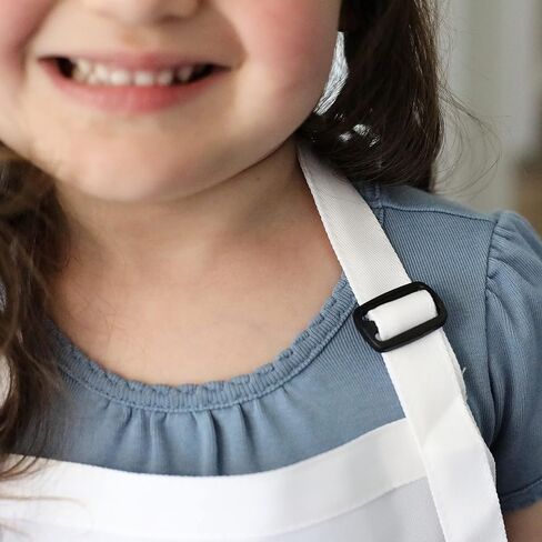 مجموعة هدايا مريلة وقبعة الشيف للأطفال من Dapper&Doll - مقاسات الأطفال الصغار والأطفال - لطيفة وممتعة للغاية in Saudi Arabia