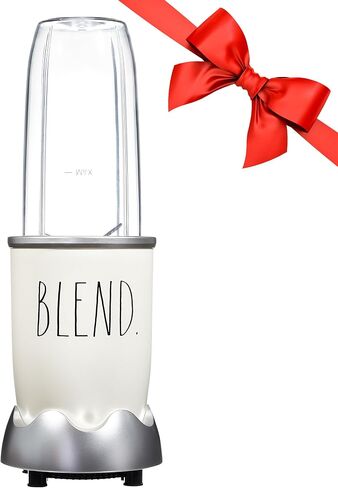 Rae Dunn Personal Blender 600W | 24oz Capacity | BPA-Free Jar | Crushes Ice | Leak-Proof | Anti-Slip Feet | Dishwasher Safe, Cream in Saudi Arabia