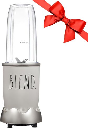 Rae Dunn Personal Blender 600W | 24oz Capacity | BPA-Free Jar | Crushes Ice | Leak-Proof | Anti-Slip Feet | Dishwasher Safe, Cream in Saudi Arabia