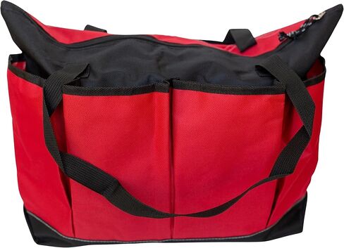 Bingo Bag With Pockets Bingo Tote Bag with Zipper for Bingo Supplies I Don't Want To Hear BINGO Unless I'm Saying It Bingo Tote Bags to Organize Bingo Accessories for Travel Bingo … (Red) in Saudi Arabia