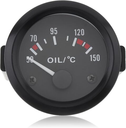 مقياس درجة حرارة الزيت DriSentri، 2 بوصة 52 مم LED سيارة كهربائية درجة حرارة الزيت مقياس درجة الحرارة مع مستشعر درجة الحرارة in Kuwait