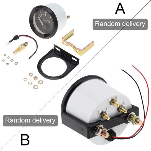 مقياس درجة حرارة الزيت DriSentri، 2 بوصة 52 مم LED سيارة كهربائية درجة حرارة الزيت مقياس درجة الحرارة مع مستشعر درجة الحرارة in Kuwait