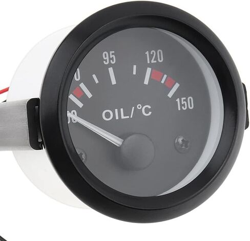 مقياس درجة حرارة الزيت DriSentri، 2 بوصة 52 مم LED سيارة كهربائية درجة حرارة الزيت مقياس درجة الحرارة مع مستشعر درجة الحرارة in Kuwait