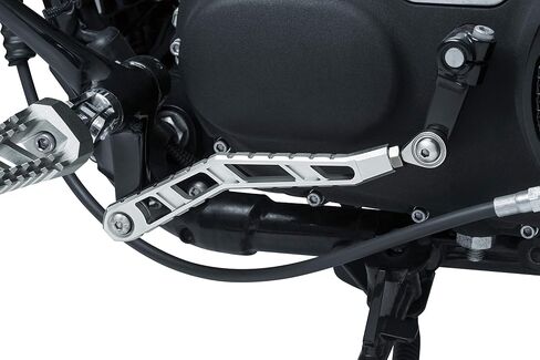 مكون الدراجة النارية Kuryakyn 3571: رابط Riot Shift لدراجات Harley-Davidson Dyna النارية 2006-17 مع أدوات تحكم متوسطة، أسود ساتان in Saudi Arabia