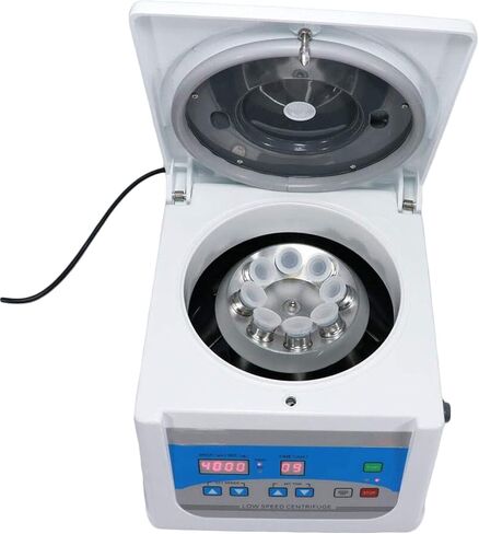 PRP Centrifuge - DEJUN 4000rpm Lab Benchtop Centrifuges with Aluminum Alloy Rotor 8 x 10/15ml and Digital Display Laboratory Low Speed Desktop Centrifugal Machine in Saudi Arabia