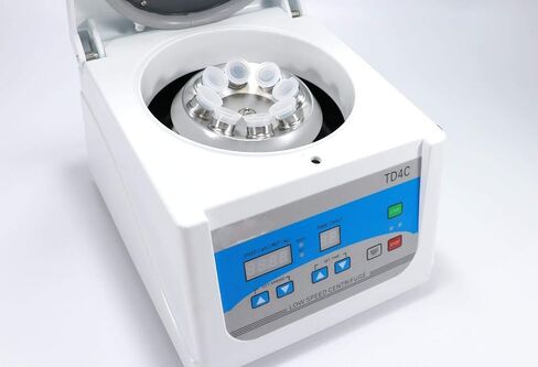PRP Centrifuge - DEJUN 4000rpm Lab Benchtop Centrifuges with Aluminum Alloy Rotor 8 x 10/15ml and Digital Display Laboratory Low Speed Desktop Centrifugal Machine in Saudi Arabia