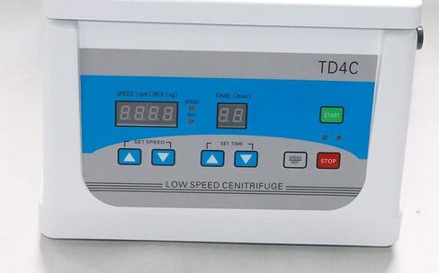 PRP Centrifuge - DEJUN 4000rpm Lab Benchtop Centrifuges with Aluminum Alloy Rotor 8 x 10/15ml and Digital Display Laboratory Low Speed Desktop Centrifugal Machine in Saudi Arabia