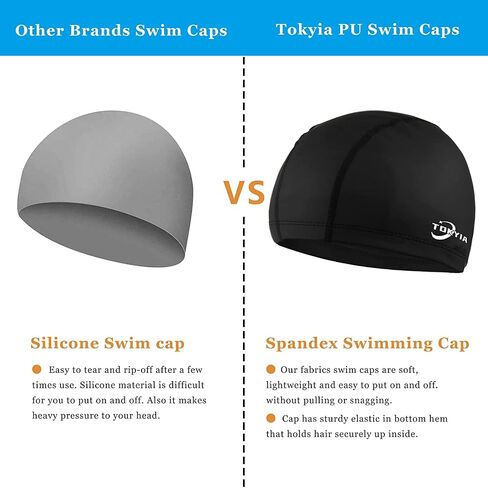 Swimming Caps Unisex Comfortable Fabric Lightweight Bathing Swim Cap Waterproof Swim Cap Bathing Caps for Long and Short Hair Swimming Cap for Boys and Girls Children in Saudi Arabia