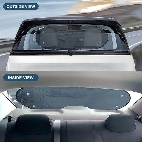 ZATOOTO Car Window Shades for Baby 4 Pack, Car Side Window Sun Shade Sun Blocker with Enhanced Suction Cups Protect Kids and Pets from Sun Glare and Heat in Kuwait