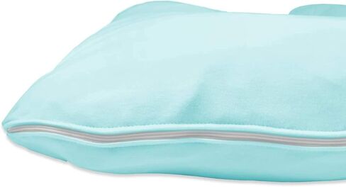 Betty Dain Pregnancy Full Body U-Shaped Pillowcase Replacement Cover, Universal Fit, 100% Jersey Knit Cotton, Soft and Stretchy, Dual Zippers, Black in Saudi Arabia