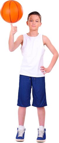 مجموعة من 6 شورتات شبكية للأولاد من ريسينتا، شورت كرة سلة شبكي رياضي للشباب مع جيوب، ملابس صيفية سريعة الجفاف in Kuwait